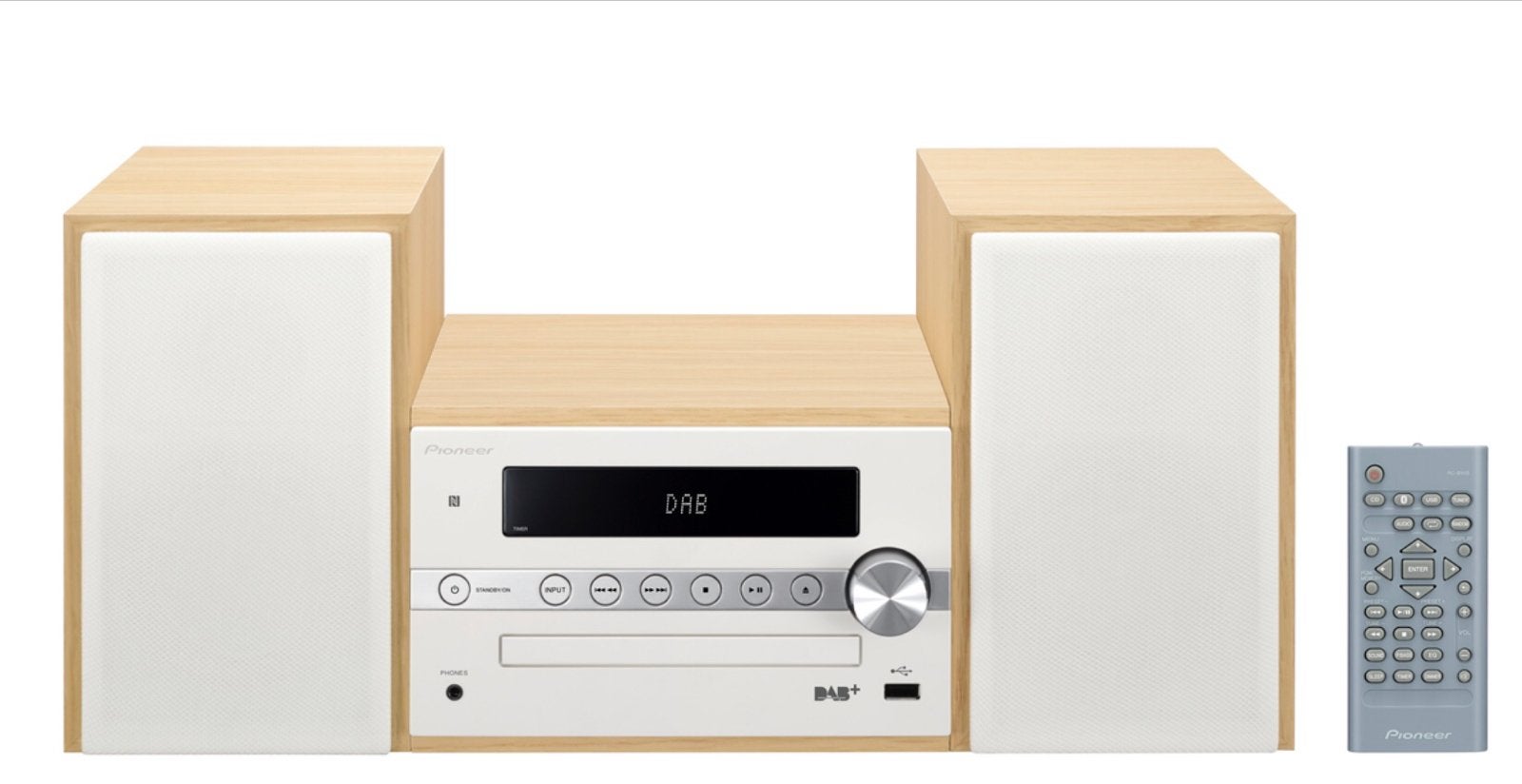 Pioneer X-CM56D Microset met DAB/FM en CD-speler, Ophalen of Verzenden, Zo goed als nieuw, Pioneer, Microset
