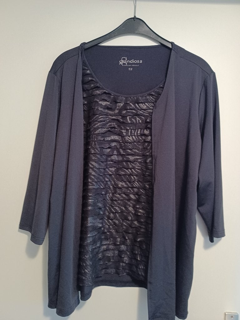tuniek 1 - maat 52 - Vögele, Kleding | Dames, Charles Vogele, Ophalen of Verzenden, Zo goed als nieuw, Blouse of Tuniek