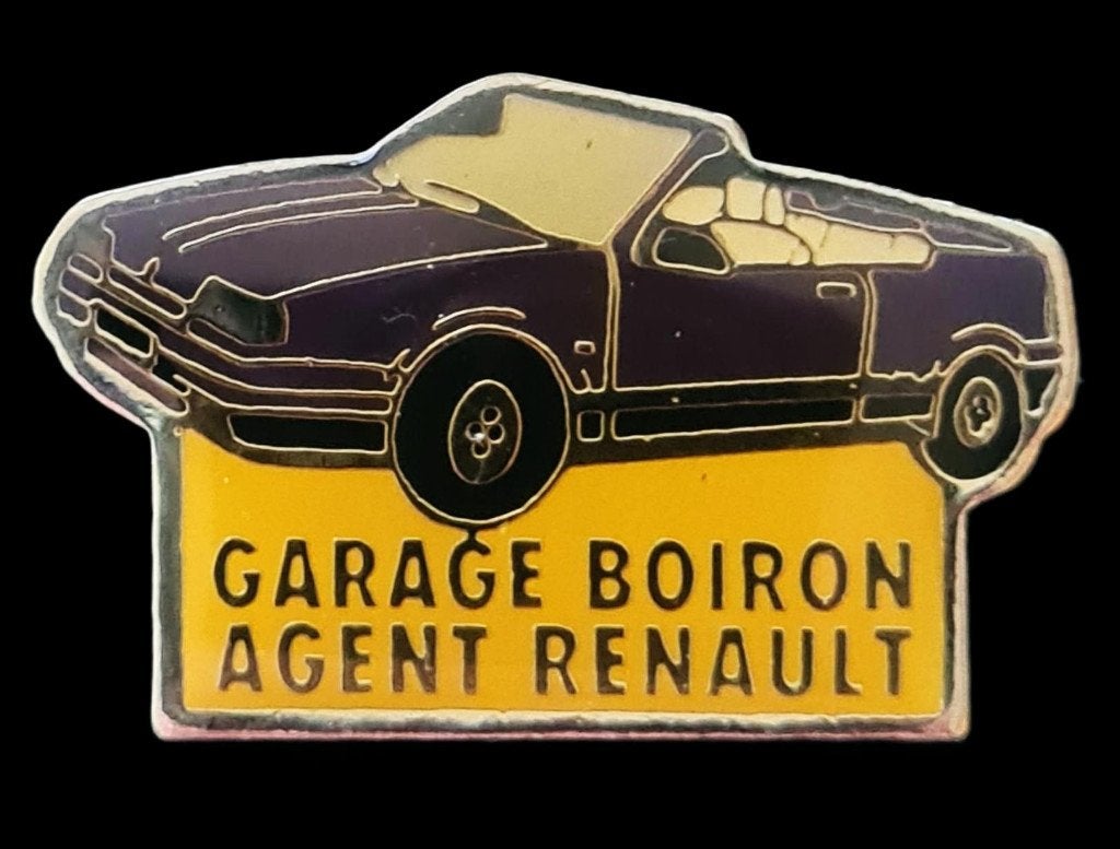 Renault-garage Boiron Agent pin, Verzenden, Nieuw, Transport, Speldje of Pin