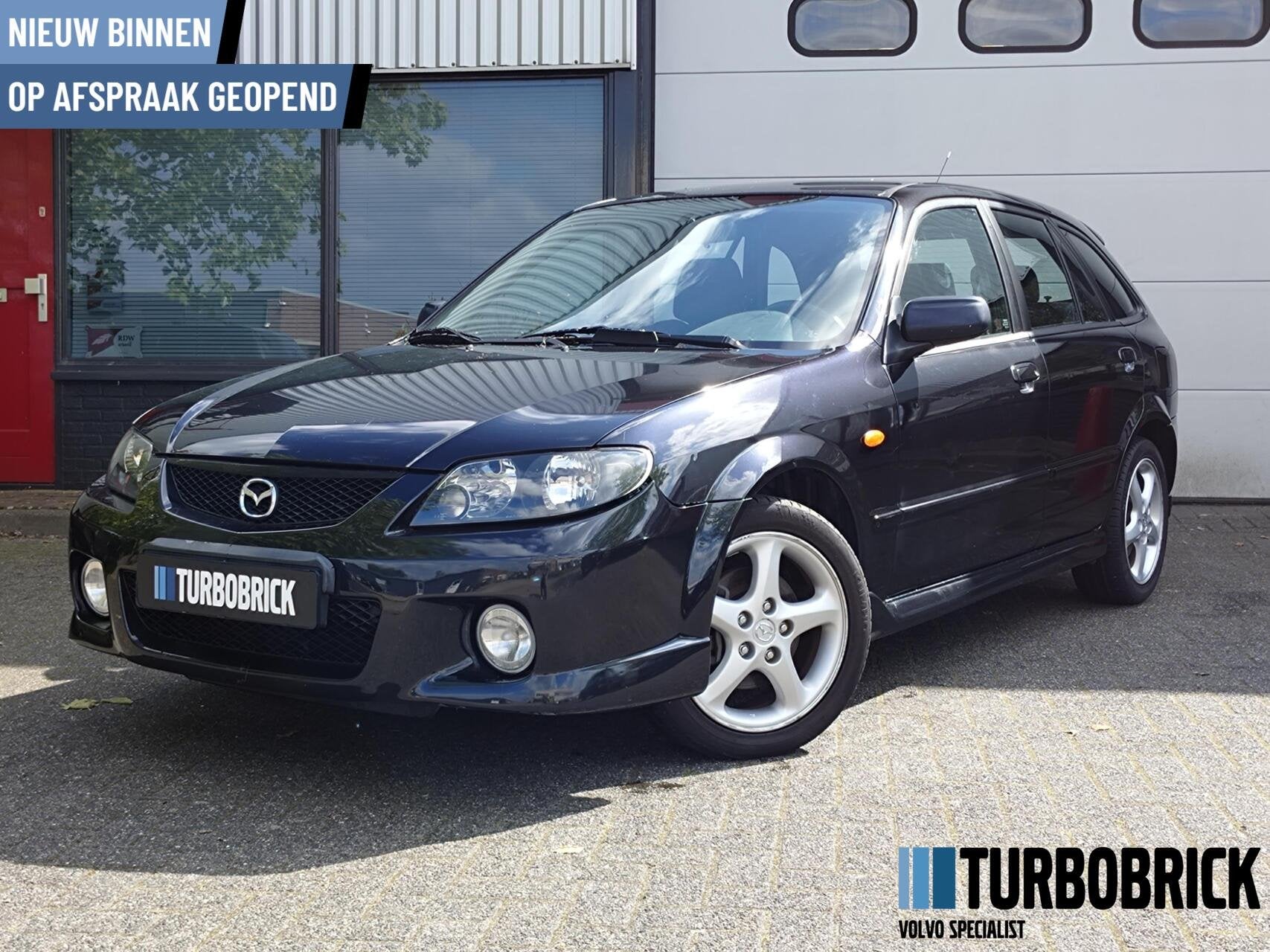 Mazda 323 Fastbreak 2.0i Sportive |Airco|16"|Youngtimer|Clas, Voorwielaandrijving, Automatische klimaatregeling, Stof, Gebruikt