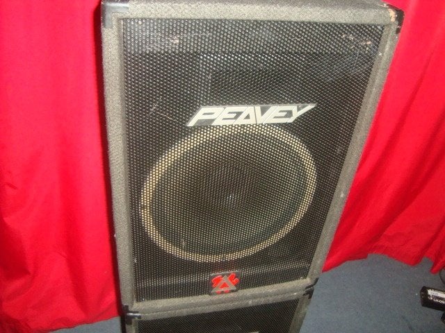 Gebruikt: Peavey Eurosys 2 speakerset, Overige merken, 120 tot 150 watt, Speakerset, Ophalen of Verzenden