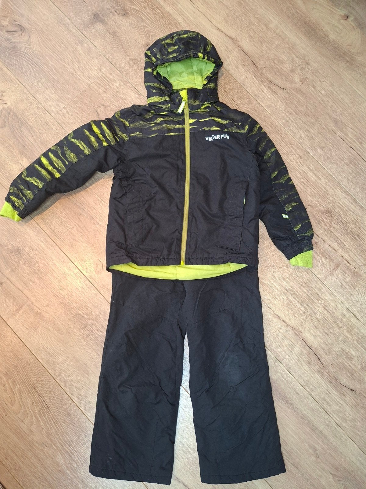Ski-jas Crivit en skibroek Mountain Peak maat 128, Crivit, Mountain Peak, Ophalen, Gedragen, Pak