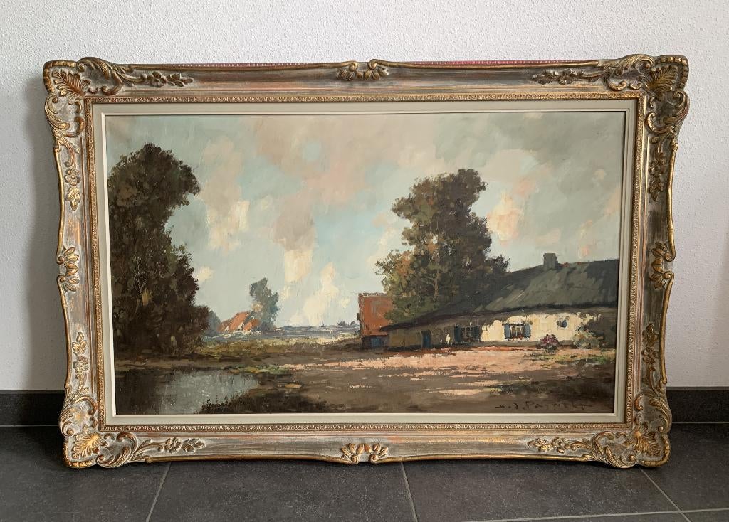 Olieverf Henri Joseph Pauwels 1903-1983 Schilderij, Antiek en Kunst, Ophalen