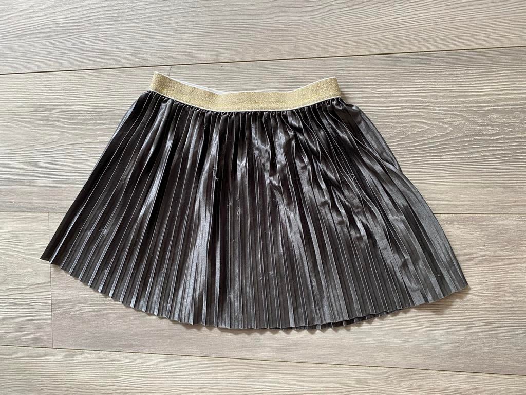 TUMBLE ‘N DRY grijs plisse rokje maat 122, Ophalen of Verzenden, Gebruikt, Meisje, Jurk of Rok