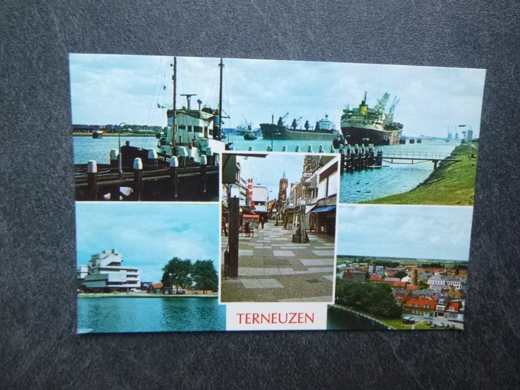 Terneuzen, boten/Hema/panorama, Verzenden, 1980 tot heden, Ongelopen, Zeeland