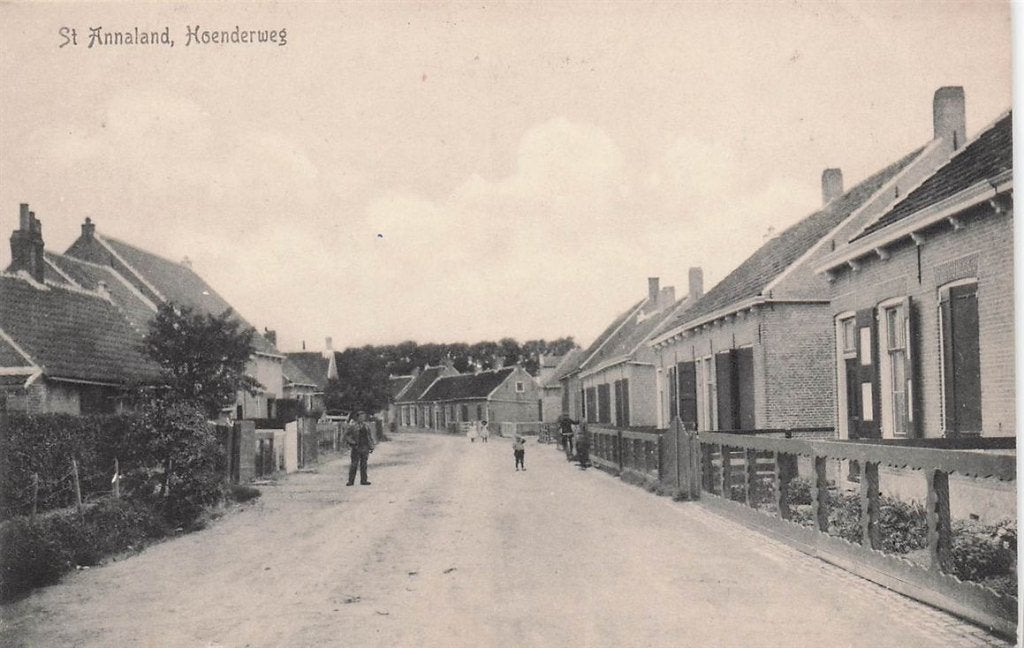 703-337-021 St Annaland Hoenderweg, Verzenden, Voor 1920, Zeeland