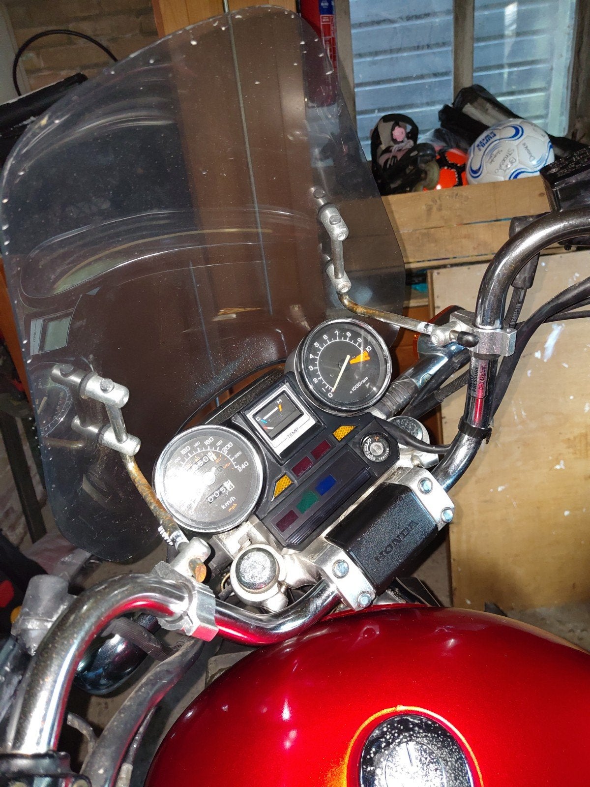 Windscherm motorfiets - Universeel model, Ophalen of Verzenden, Gebruikt