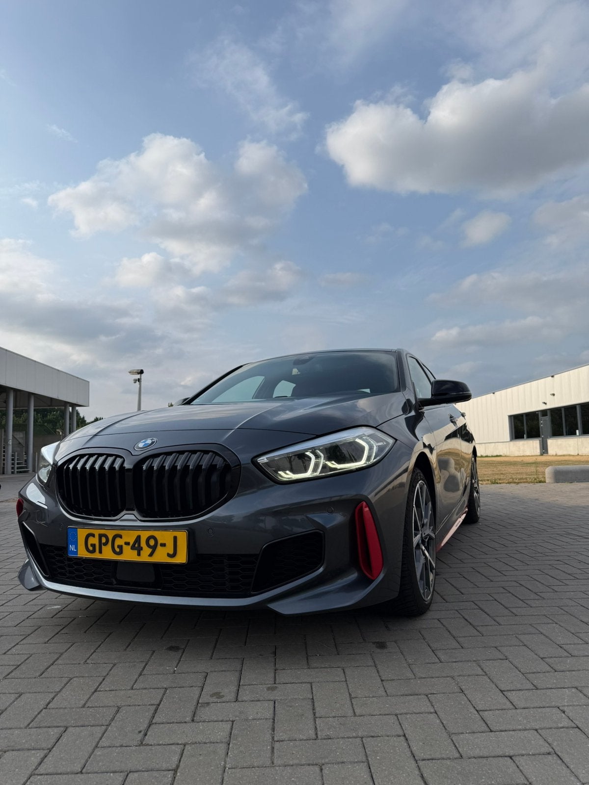 BMW 1-Serie 128ti 265pk Aut 2021 Grijs, Auto's, BMW, 1998 cc, 15 km/l, 4 cilinders, Particulier