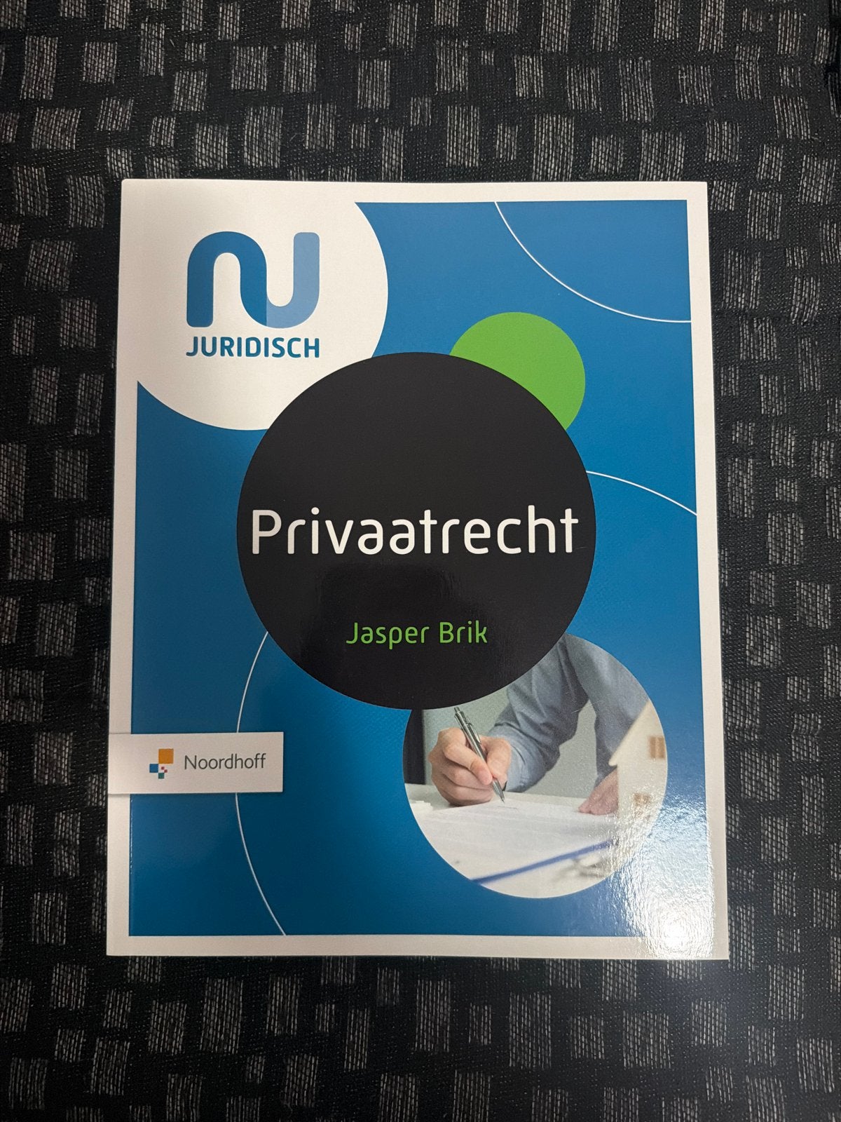 Priveaatrecht - Jasper Brik (Noordhoff), Ophalen, Gamma, Zo goed als nieuw, HBO