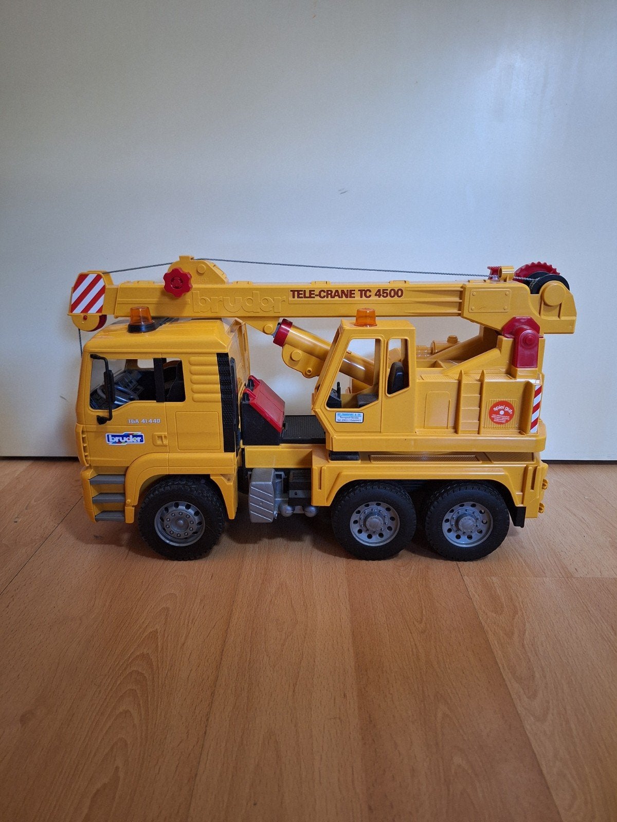 Bruder MAN Tele-kraanwagen TC 4500, Ophalen, Zo goed als nieuw
