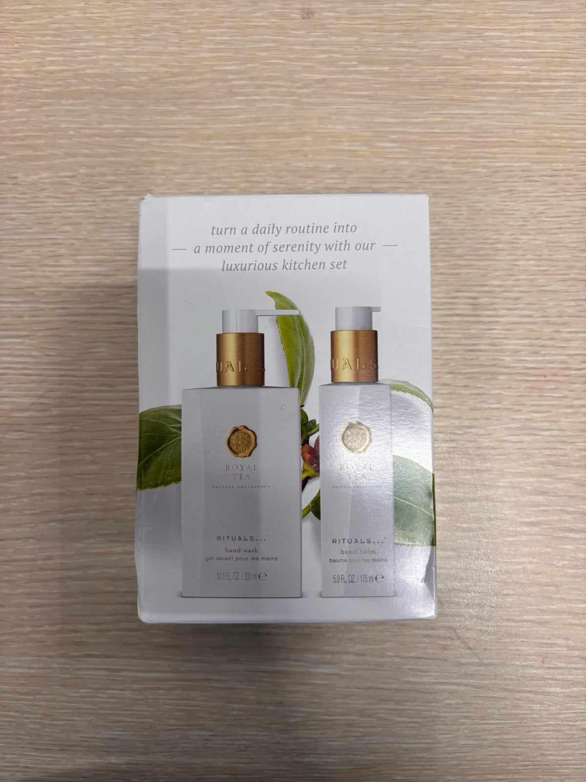 Rituals Royal Tea Luxury Kitchen Set Handzeep & Handbalsem, Sieraden, Tassen en Uiterlijk, Ophalen of Verzenden, Nieuw, Overige typen
