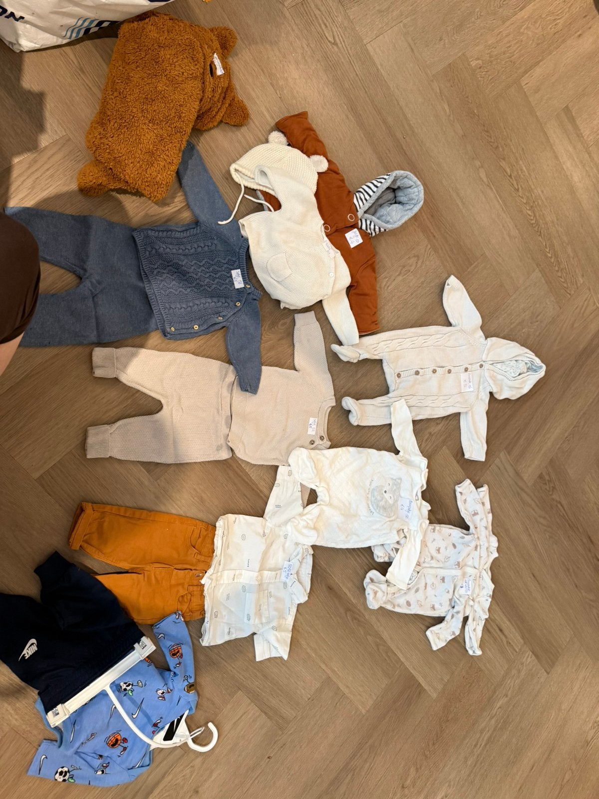 Partij bundel babykleding jongens – maat 50/52/56, Ophalen of Verzenden, Zo goed als nieuw
