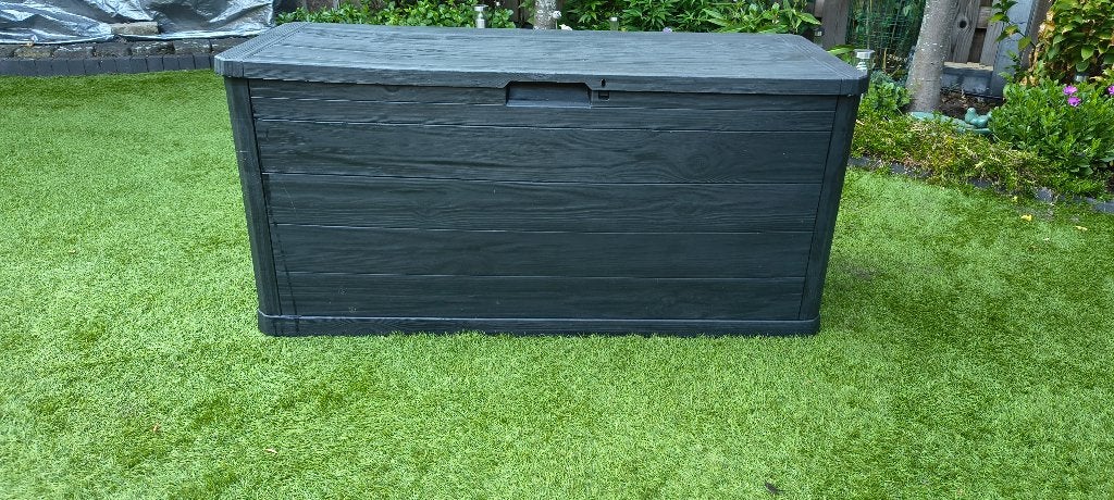 opbergkist voor tuinkussens, Tuin en Terras, Tuinmeubel-accessoires, Ophalen, Zo goed als nieuw