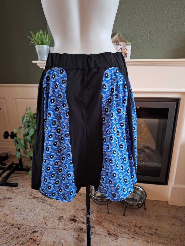 Vrolijke Famkes klokkende rok met stof 46 XXL, Kleding | Dames, Vrolijke Famkes, Maat 46/48 (XL) of groter, Zo goed als nieuw