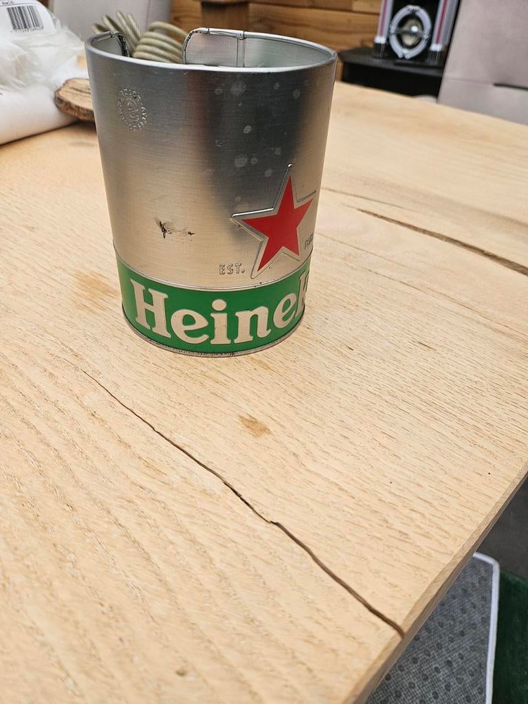 Heineken IJsemmer / Bierkoeler - Vintage Design, Ophalen of Verzenden, Gebruikt, Gebruiksvoorwerp