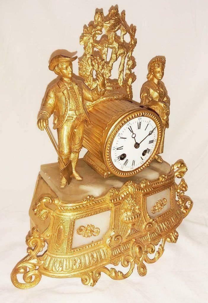 antieke franse pendule romantiekje, Ophalen