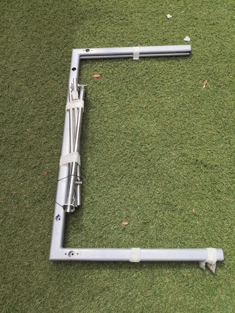 Eettafel glas 160x90, Tuin en Terras, Ophalen of Verzenden, IJzer