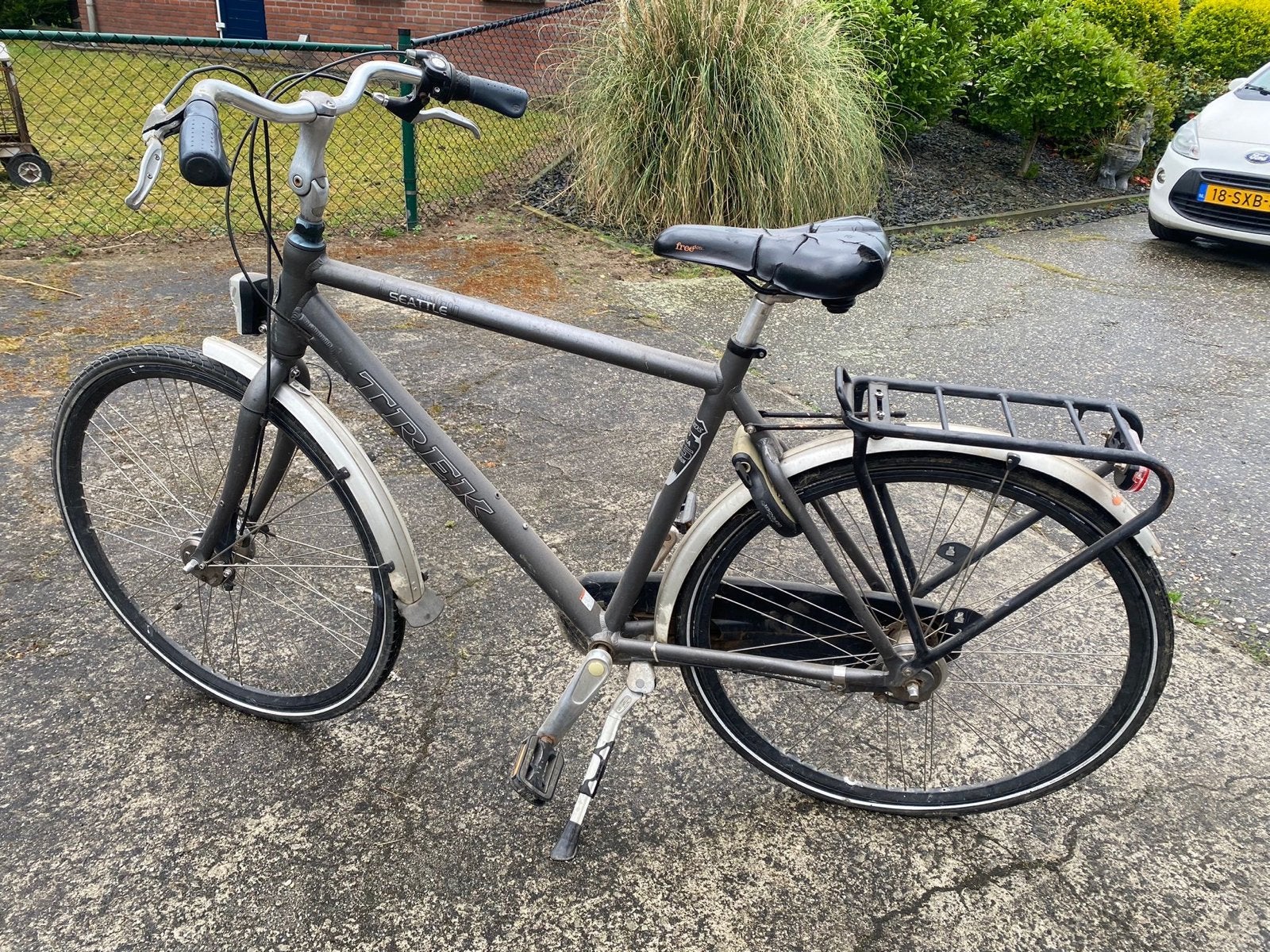 Trek Seattle fiets opknapper, Fietsen en Brommers, Gebruikt, Velgrem, Versnellingen, 53 tot 57 cm