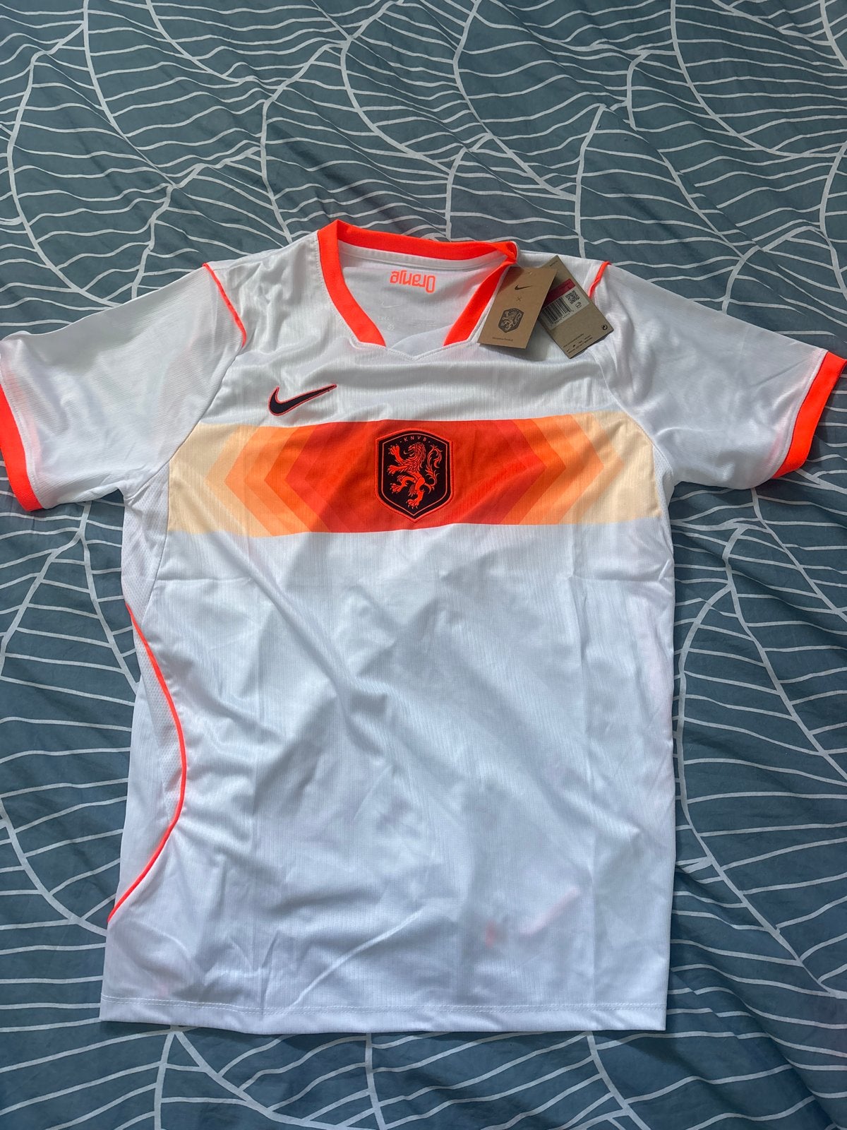 Nederlands Elftal Uitshirt Maat L, Maat L, Ophalen of Verzenden, Zo goed als nieuw, Shirt