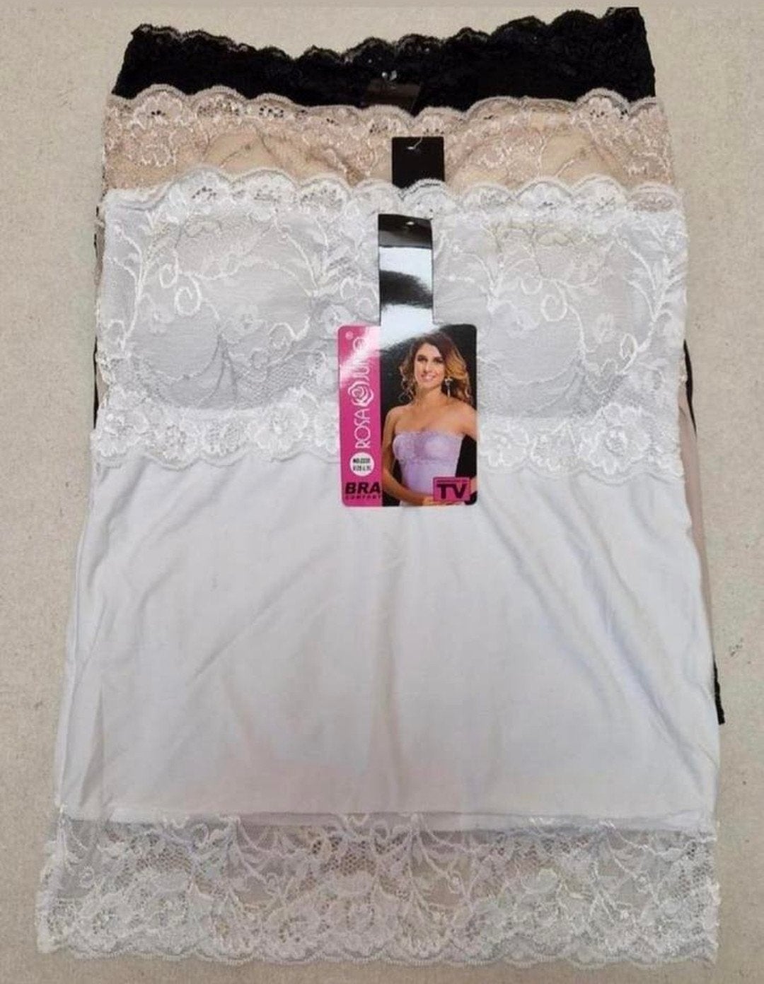 Partij bh tops met kant en vulling € 0,80 p.st., Overige kleuren, ., Ophalen of Verzenden, BH