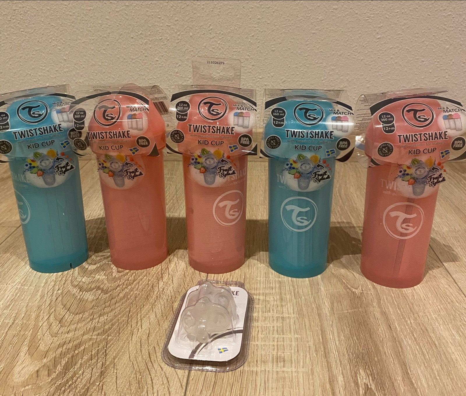 5x Twistshake Kid Cup - Nieuw in verpakking, Ophalen of Verzenden, Nieuw