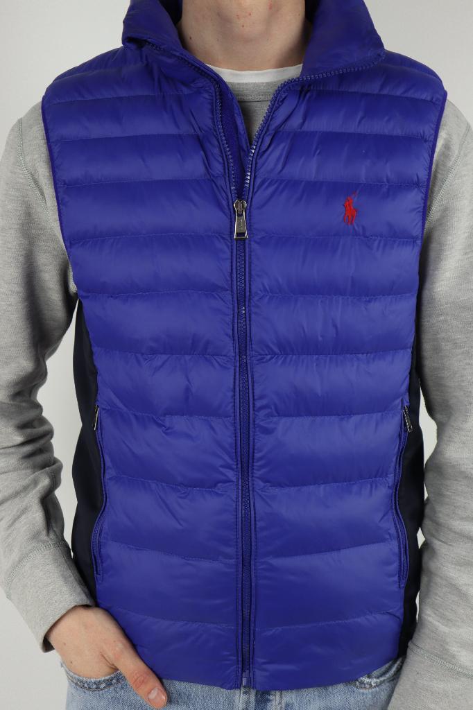 Ralph Lauren bodywarmer - M - Blauw, -, -, Ralph Lauren, Ophalen of Verzenden