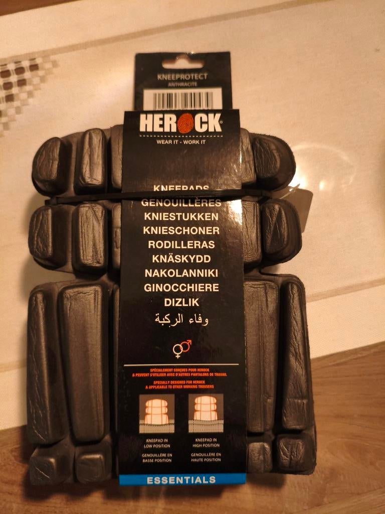 Herock Kniebeschermers - Nieuw in verpakking, Doe-het-zelf en Verbouw, Veiligheidskleding, Ophalen, Nieuw