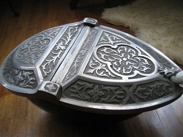 Antieke kolenkit met schep - Decoratief en functioneel, Ophalen of Verzenden