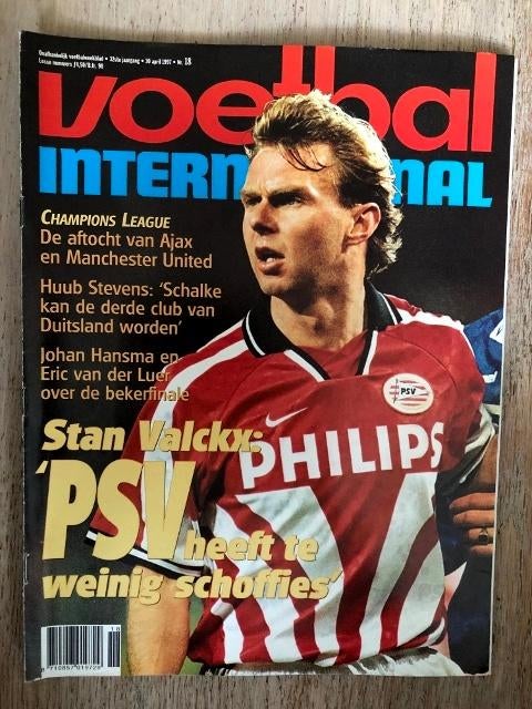 Voetbal International, 32e  jaargang, nr. 18, 1997, Ophalen, Gebruikt, Overige binnenlandse clubs, Boek of Tijdschrift