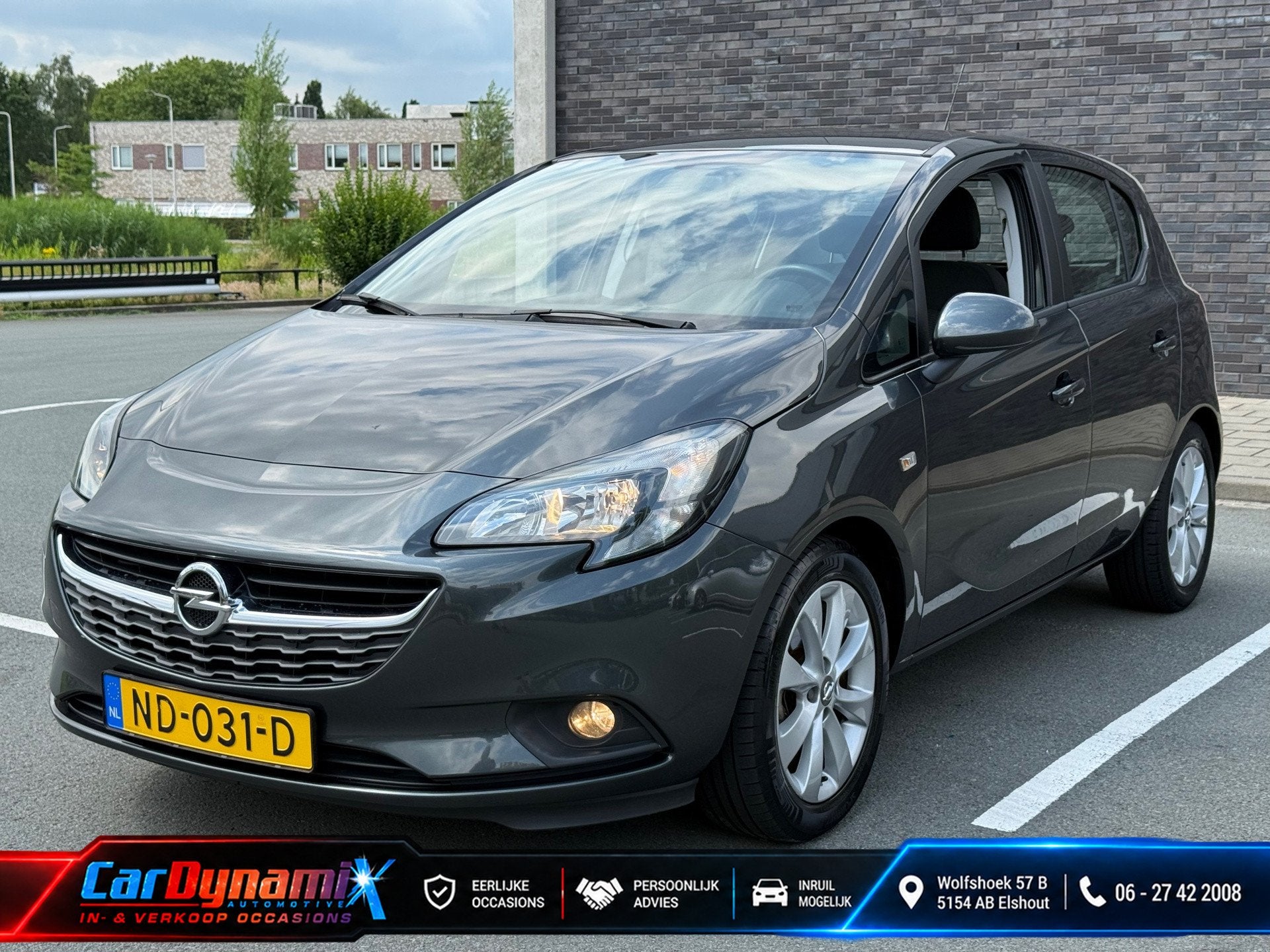 Opel Corsa 1.4 Edition |2e Eig|Vol Onderh|Stoel- & Stuurvw, Voorwielaandrijving, 1063 kg, 4 cilinders, 49 €/maand