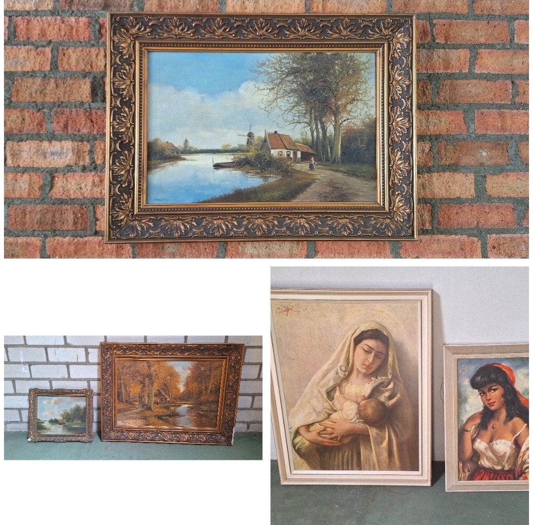 Schilderijen, Antiek en Kunst, Kunst | Schilderijen | Klassiek, Ophalen