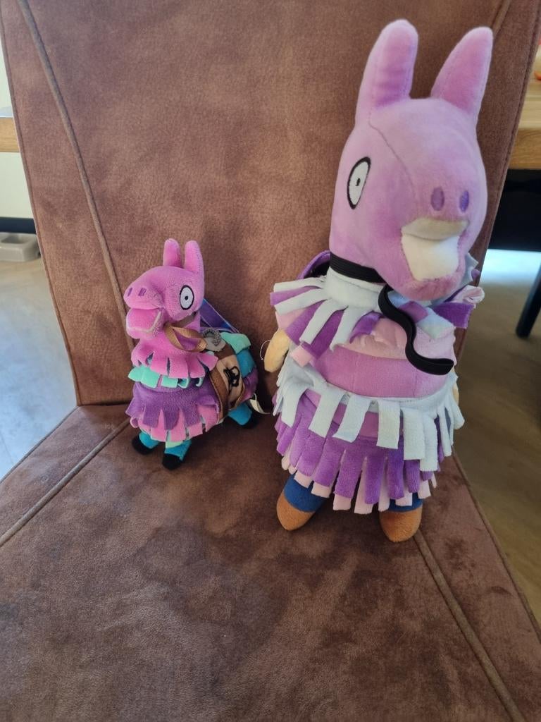 Fortnite Lama Knuffels - 2 stuks, Ophalen of Verzenden, Zo goed als nieuw, Overige typen
