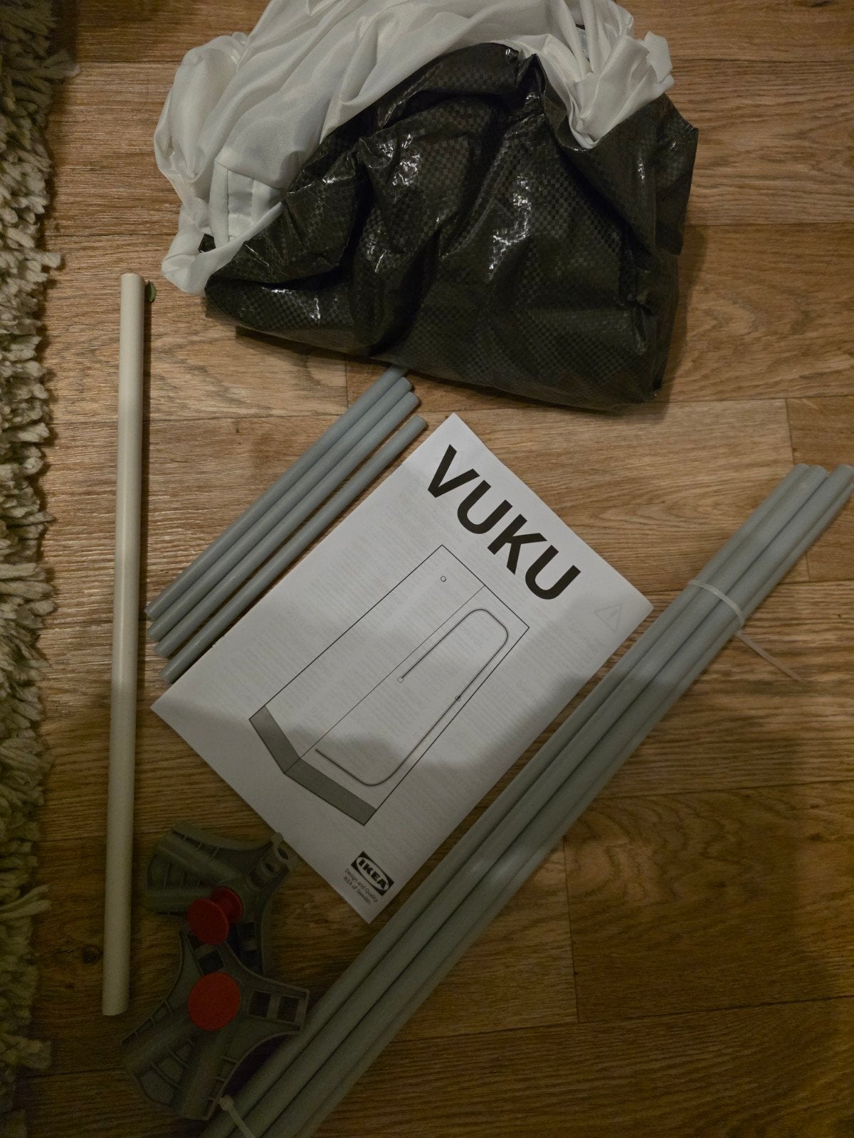 IKEA VUKU Kledingkast - Nieuw, Huis en Inrichting, Kunststof, Modern, functioneel, Nieuw, 150 tot 200 cm