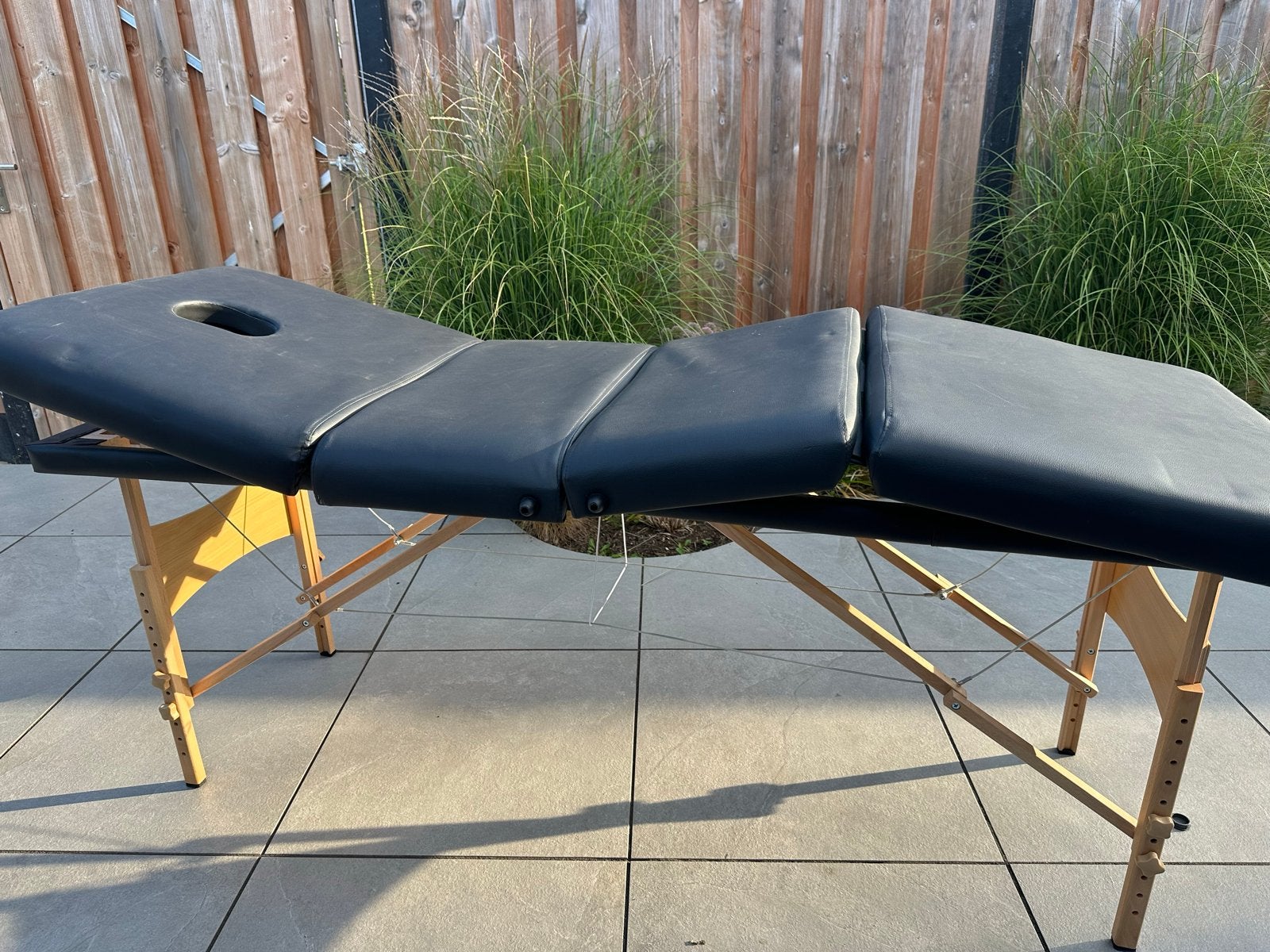 Tectake massage tafel., Ophalen