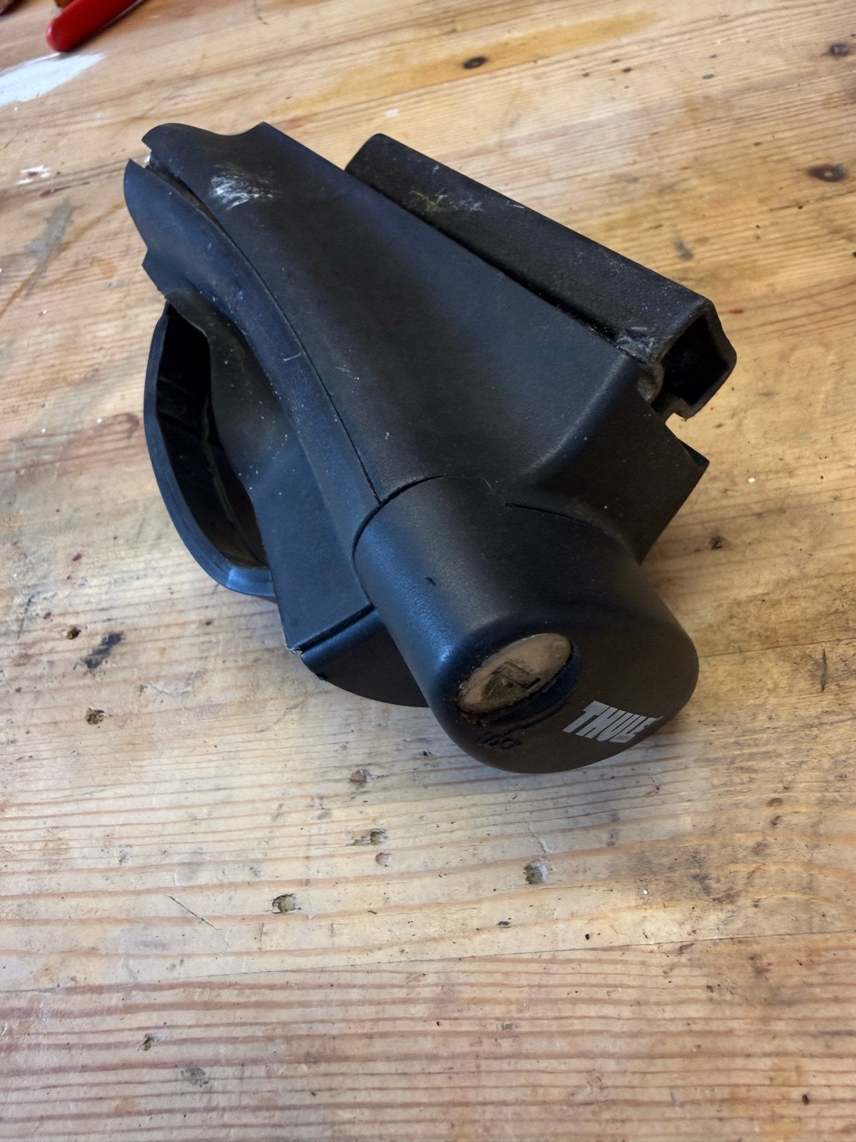 Thule voetenset voor raised roof rails (4 stuks), Auto diversen, Dakdragers, Ophalen of Verzenden, Gebruikt
