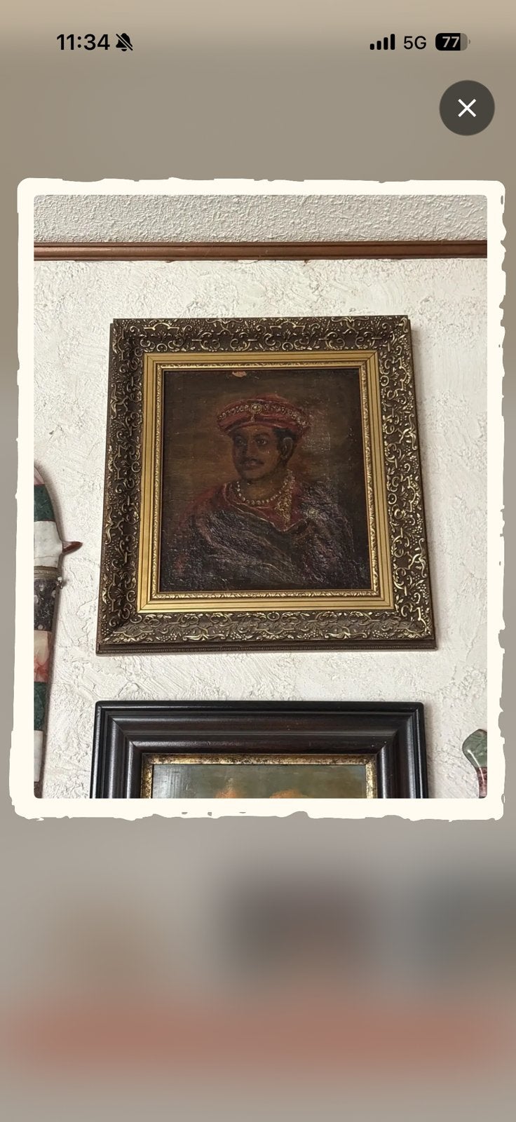 Schilderij, Ophalen, Zo goed als nieuw, Borduurpakket