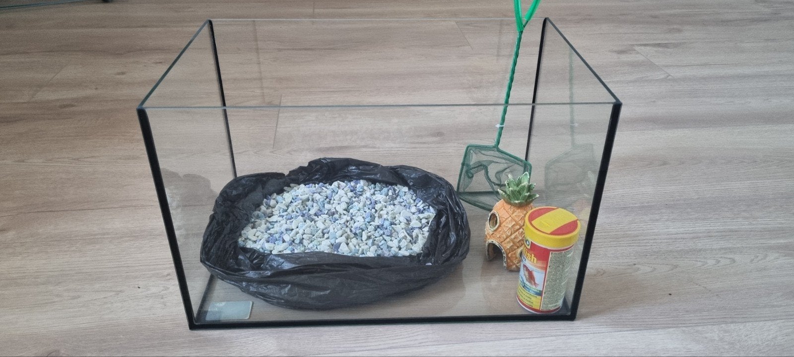 aquarium vissen, Ophalen, Zo goed als nieuw