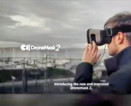 Drone Mask 2 fpv bril voor dji mini 2-3-4, Ophalen of Verzenden