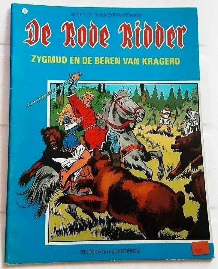 De Rode Ridder 92 Zygmud en de beren van Kragero - 1980, Boeken, Ophalen of Verzenden, Gelezen