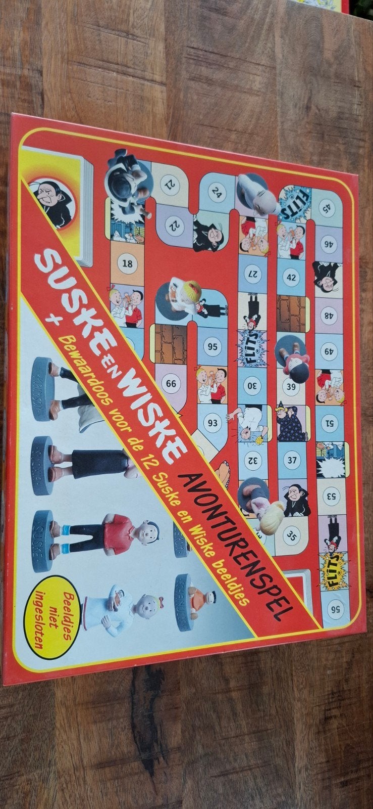 Suske en Wiske Avonturenspel + Bewaardoos, Een of twee spelers, Ophalen of Verzenden, Gebruikt, Standaard Uitgeverij