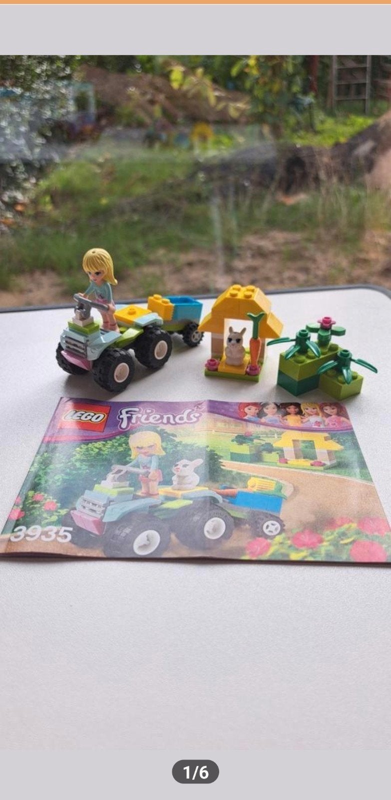 LEGO Friends 3935 Stefanie's Huisdierentransport incl. doos, Ophalen, Zo goed als nieuw