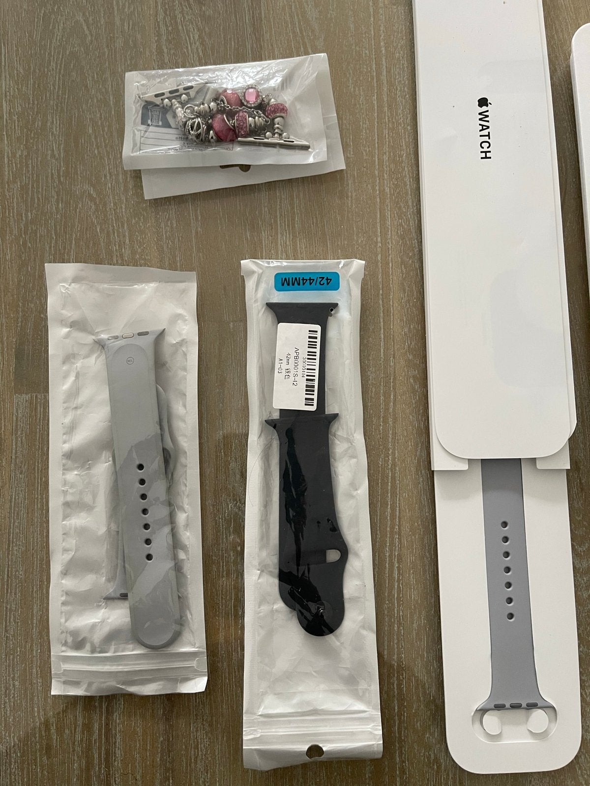 Apple Watch Series 3 42mm Zilver met extra bandjes, Sieraden, Tassen en Uiterlijk, Smartwatches, Ophalen, Afstand, IOS, Zo goed als nieuw