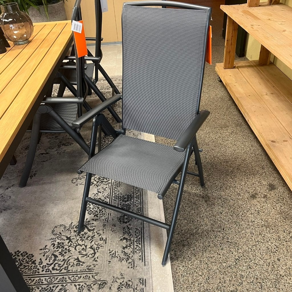Capri Tuinset | Showroommodel, Tuin en Terras, Tuinsets en Loungesets, Ophalen, Gebruikt, 6 zitplaatsen, Aluminium