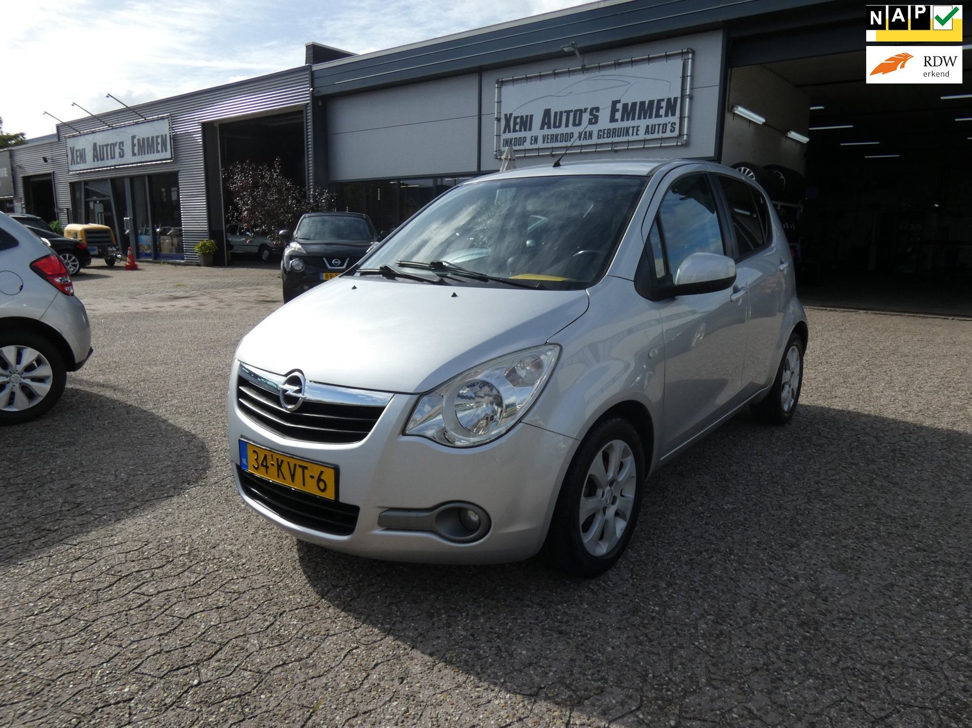 Opel Agila 1.2 Edition|Airco|5 Deurs|LM-Velgen|Hoogzitter!, Auto's, Voorwielaandrijving, 86 pk, 4 cilinders, 965 kg