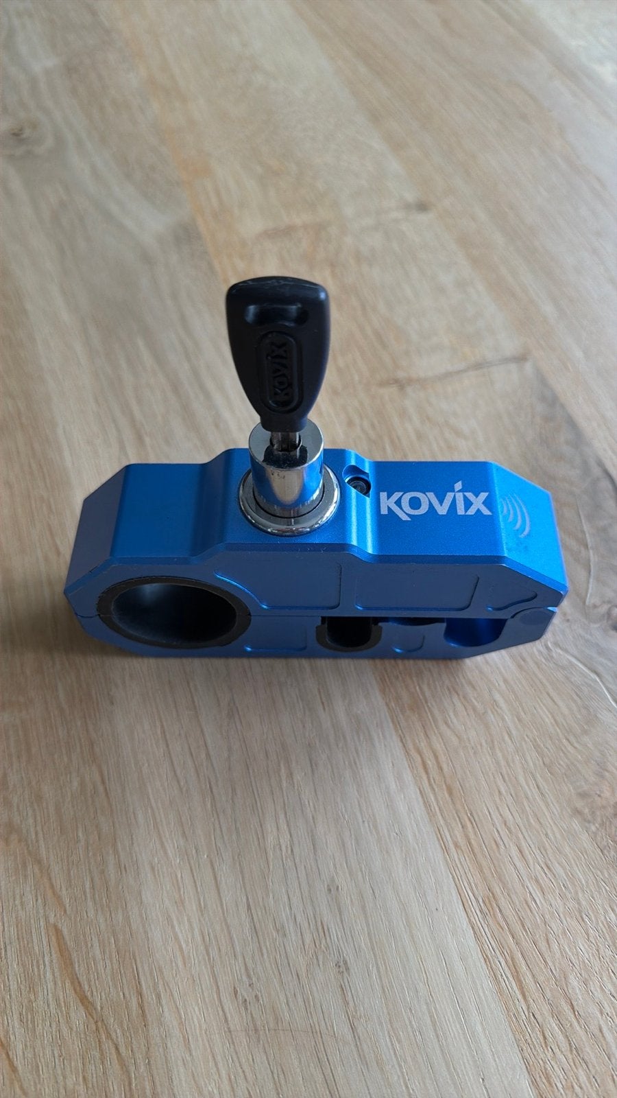 Kovix handel slot met alarm - Blauw, Motoren, Accessoires | Sloten, Ophalen, Zo goed als nieuw