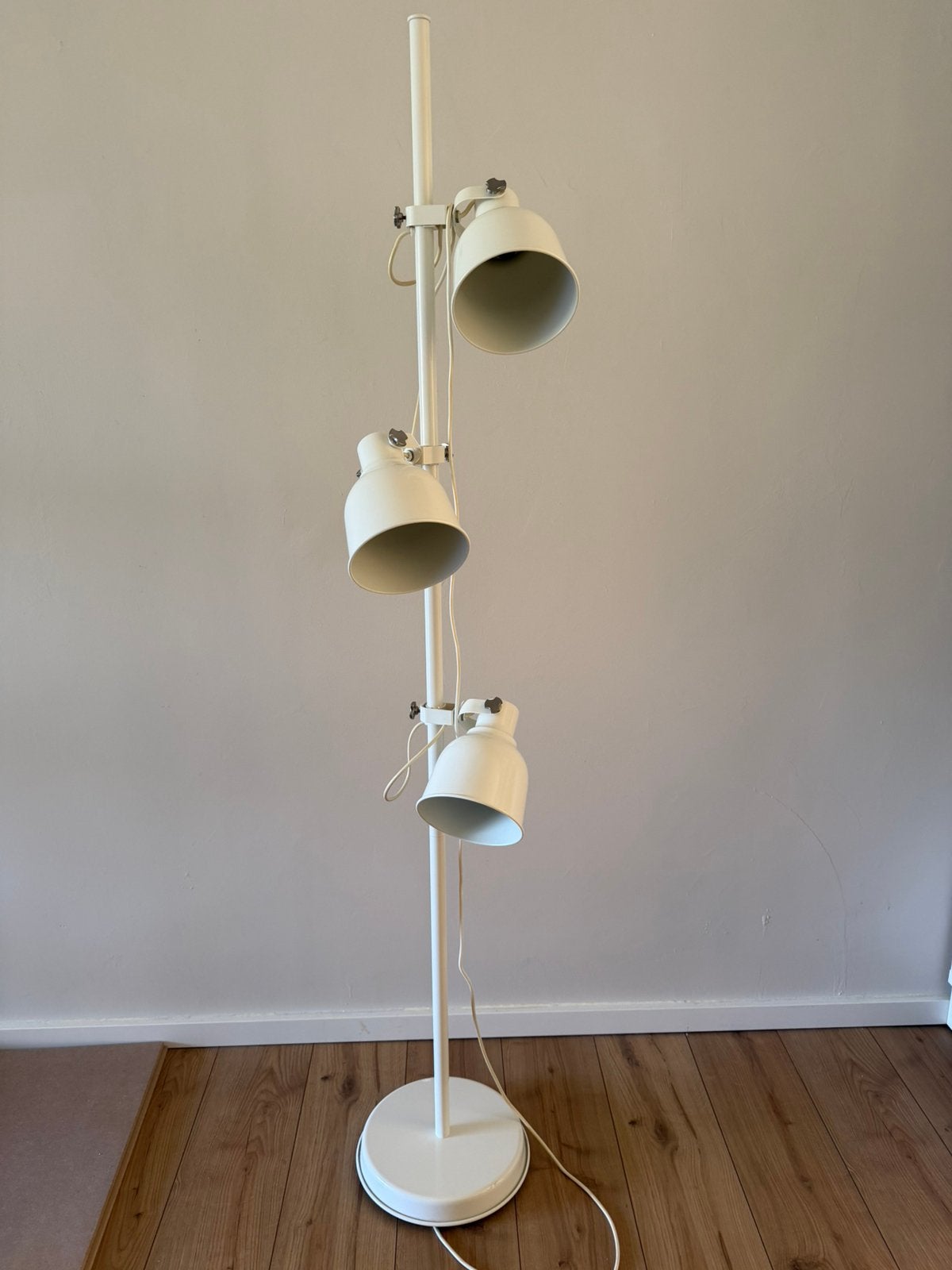 IKEA HEKTAR vloerlamp wit, Ophalen, Zo goed als nieuw, 150 tot 200 cm