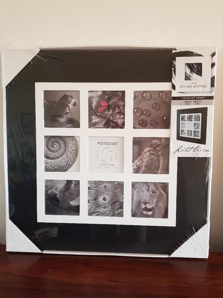 Fotolijst 50x50cm, NIEUW! Uit de Jan des Bouvrie-collectie!, Nieuw, Ophalen of Verzenden, 50 cm, 50 cm