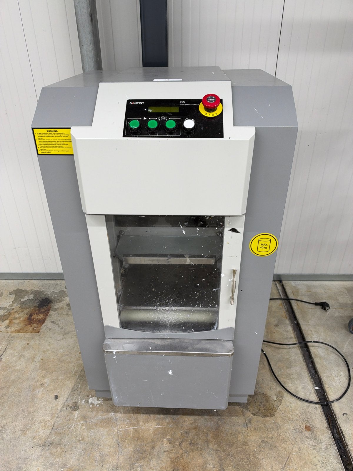 Santint S5 Automatische Schudmachine - Verfmenger, Ophalen
