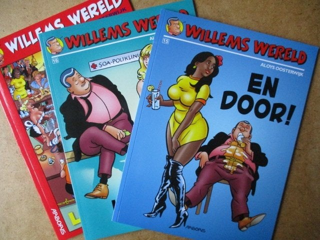 adv7694 willems wereld 2, Eén stripboek, Ophalen, Gelezen