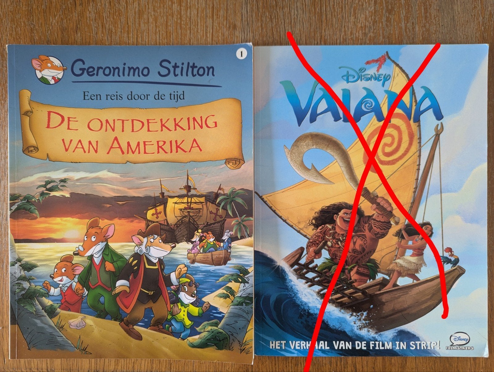 1 x Strip Geronimo Stilton., Boeken, Ophalen of Verzenden, Zo goed als nieuw, Geronimo Stilton, Fictie algemeen